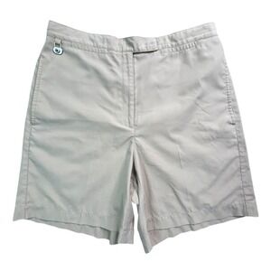 Lizgolf by Liz Claiborne Shorts Womens Size 12 Beige Pockets Lightweight Comfort